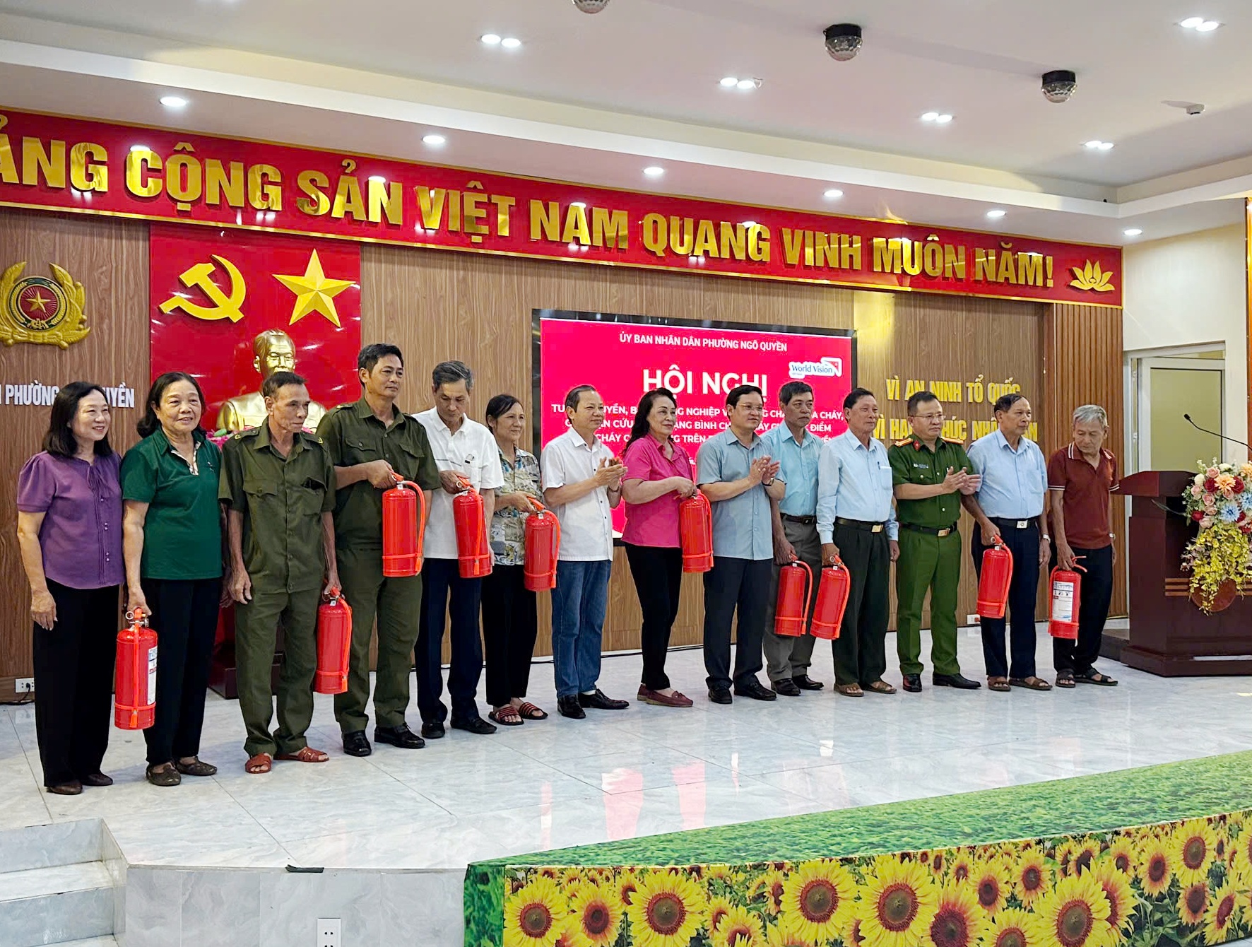 Phường Ngô Quyền: Tổ chức các hoạt động hưởng ứng “Ngày toàn dân phòng cháy và chữa cháy 04/10”